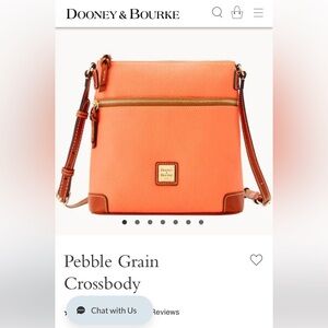 Dooney & Bourke Brown Crossbody Bag with Classic Design